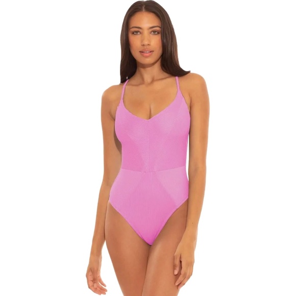 Soluna Lets Dance Lilac One Piece Womens Swimsuit - Picture 1 of 2